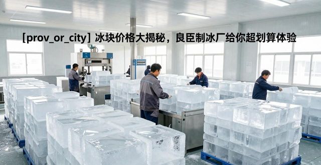 扬州冰块价格大揭秘,扬州良臣制冰厂给你超划算体验